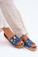Sandał Klapki Model Rigasta M536 Navy - Step in style
