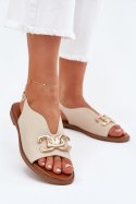 Sandały Model Amelira 25SD35-8775 Beige - Step in style