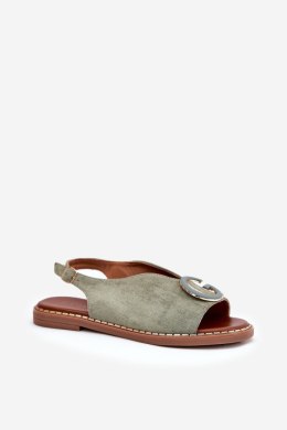 Sandały Model Haliones A8230 Green - Step in style