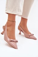 Sandały Model Naylna C-712 Nude - Step in style