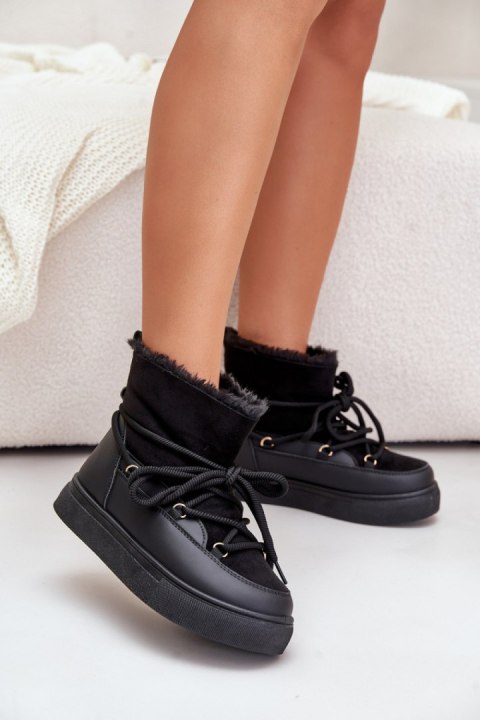 Śniegowce Model Aziara 8933 Black - Step in style Śniegowce Model Aziara 8933 Black - Step in style
