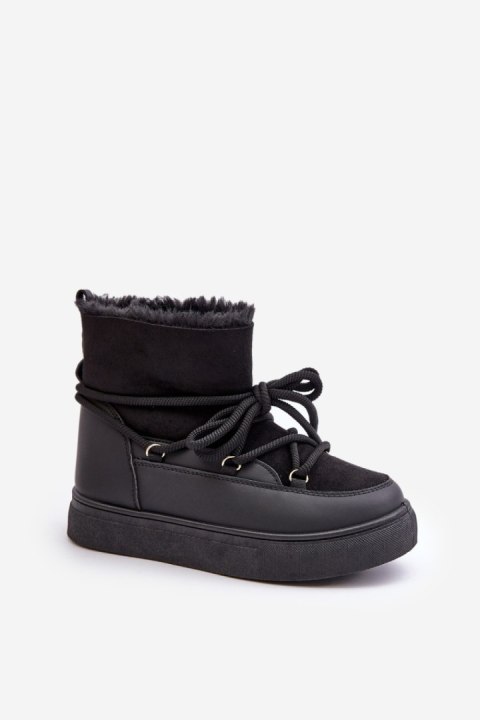 Śniegowce Model Aziara 8933 Black - Step in style Śniegowce Model Aziara 8933 Black - Step in style