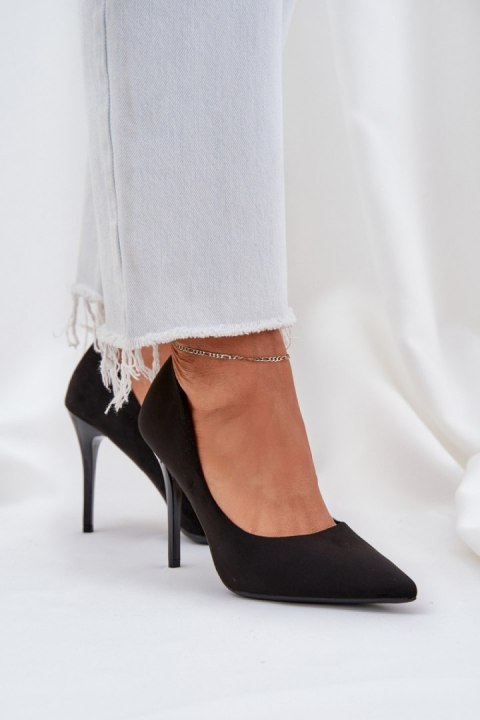 Szpilki Model Navinda LE113P Black - Step in style Szpilki Model Navinda LE113P Black - Step in style