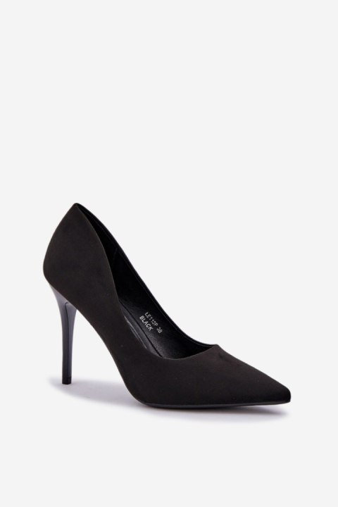 Szpilki Model Navinda LE113P Black - Step in style Szpilki Model Navinda LE113P Black - Step in style