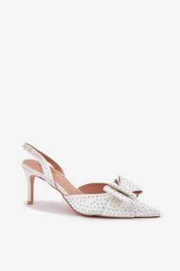 Szpilki Model Nilandriela P-1431 White - Step in style