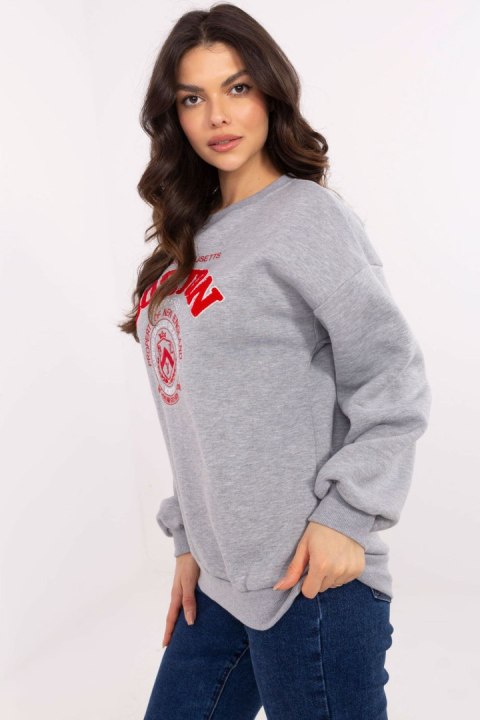 Bluza Damska Model EM-BL-617-15.51P Light Grey - Factory Price Bluza Damska Model EM-BL-617-15.51P Light Grey - Factory Price