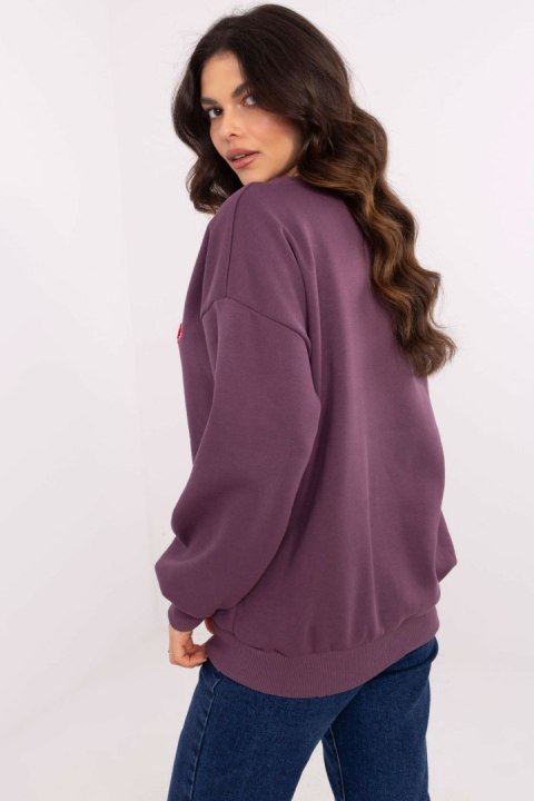 Bluza Damska Model EM-BL-617-15.55P Dark Violet - Factory Price Bluza Damska Model EM-BL-617-15.55P Dark Violet - Factory Price
