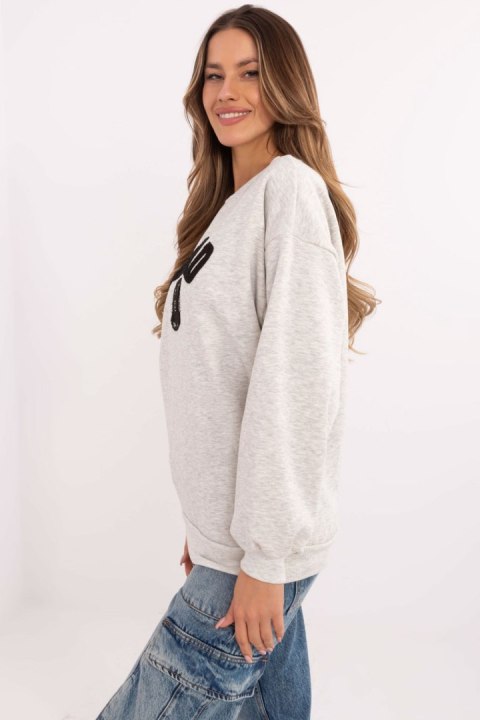 Bluza Damska Model EM-BL-617-16.01X Light Grey - Factory Price Bluza Damska Model EM-BL-617-16.01X Light Grey - Factory Price