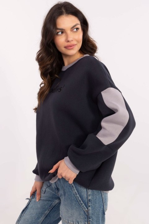 Bluza Damska Model EM-BL-983.10X Navy - Factory Price Bluza Damska Model EM-BL-983.10X Navy - Factory Price