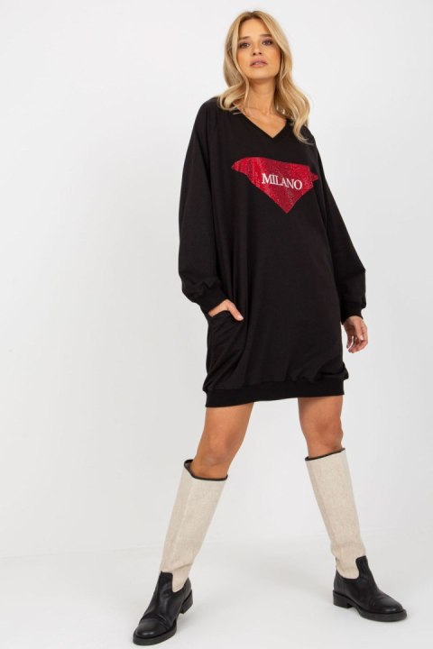 Bluza Damska Model VI-BL-3113.73P Black - Factory Price Bluza Damska Model VI-BL-3113.73P Black - Factory Price