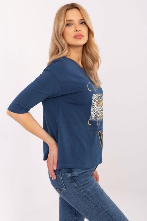 Bluzka Model CLM-BZ-0014.42 Dark Blue - Factory Price Bluzka Model CLM-BZ-0014.42 Dark Blue - Factory Price