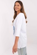 Bluzka Model CLM-BZ-0043.86 White - Factory Price