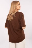 Bluzka Model CLM-BZ-0119.36 Brown - Factory Price