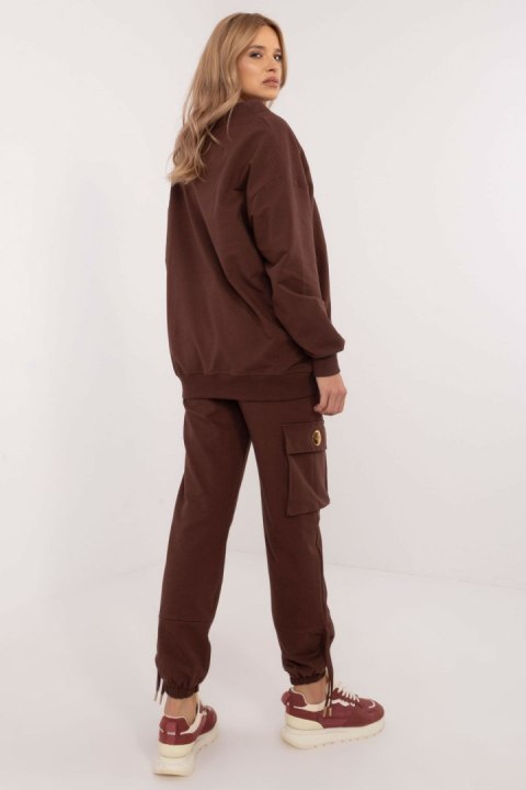 Spodnie Komplet Model CLM-KMPL-1278.08P Brown - Factory Price Spodnie Komplet Model CLM-KMPL-1278.08P Brown - Factory Price