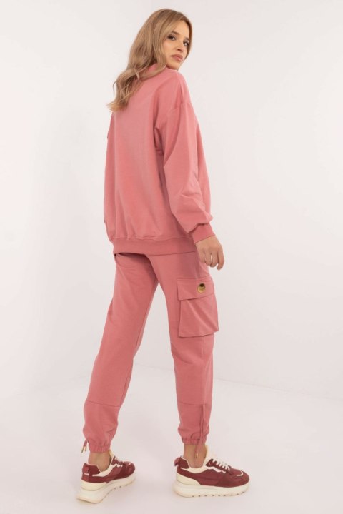 Spodnie Komplet Model CLM-KMPL-1278.08P Dark Pink - Factory Price Spodnie Komplet Model CLM-KMPL-1278.08P Dark Pink - Factory Price