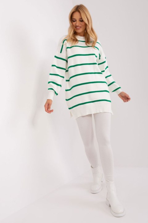 Sweter Damski Model TO-SW-1309.31 Green - Factory Price Sweter Damski Model TO-SW-1309.31 Green - Factory Price