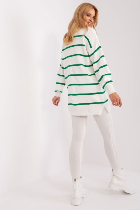 Sweter Damski Model TO-SW-1309.31 Green - Factory Price Sweter Damski Model TO-SW-1309.31 Green - Factory Price
