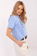 Tshirt Damski Model CLM-BZ-0039.48 Light Blue - Factory Price