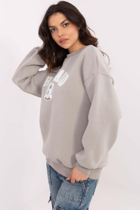Bluza Damska Model EM-BL-617-16.01X Dark Grey - Factory Price Bluza Damska Model EM-BL-617-16.01X Dark Grey - Factory Price