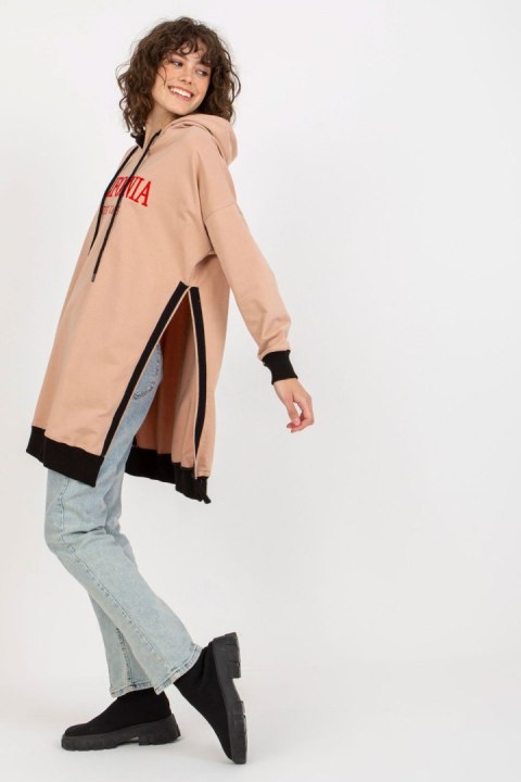 Bluza Damska Model VI-BL-327.70P Dark Beige - Factory Price Bluza Damska Model VI-BL-327.70P Dark Beige - Factory Price