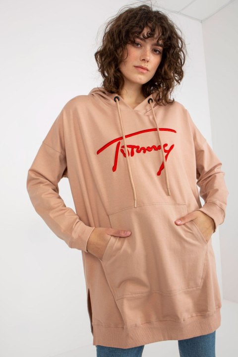 Bluza Damska Model VI-BL-335.25X Dark Beige - Factory Price Bluza Damska Model VI-BL-335.25X Dark Beige - Factory Price