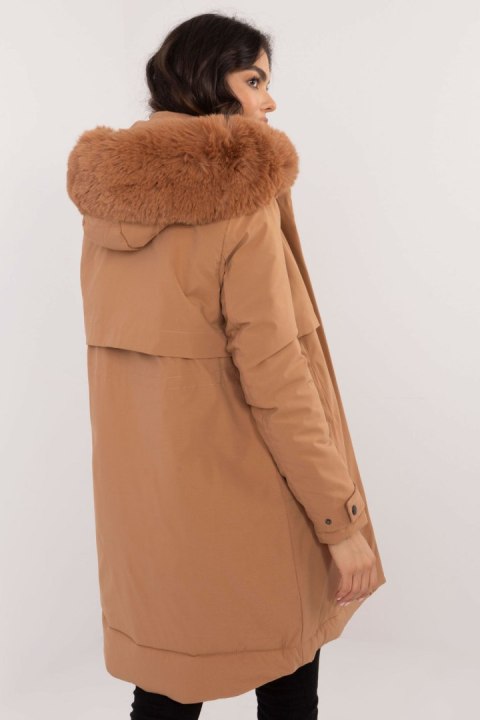 Kurtka Damska Model SK-KR-HH-2409.47 Camel - Factory Price Kurtka Damska Model SK-KR-HH-2409.47 Camel - Factory Price