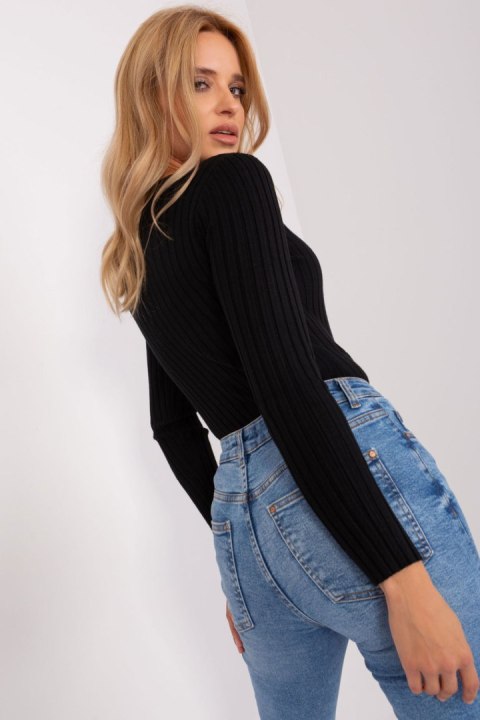 Sweter Damski Model PM-SW-PM1089.09P Black - Factory Price Sweter Damski Model PM-SW-PM1089.09P Black - Factory Price