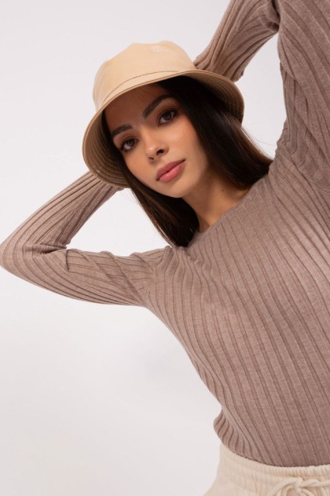 Sweter Damski Model PM-SW-PM1089.09P Dark Beige - Factory Price Sweter Damski Model PM-SW-PM1089.09P Dark Beige - Factory Price
