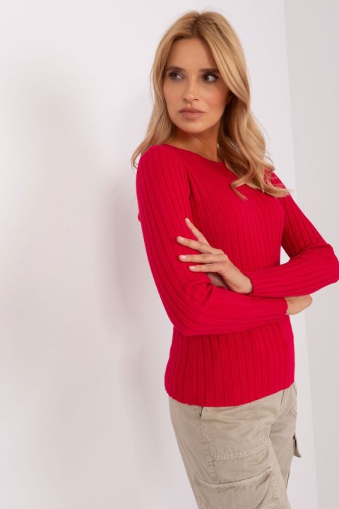 Sweter Damski Model PM-SW-PM1089.09P Red - Factory Price Sweter Damski Model PM-SW-PM1089.09P Red - Factory Price