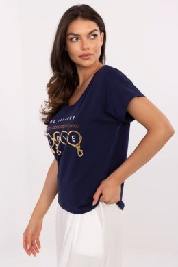Tshirt Damski Model CLM-TS-1729.86 Navy - Factory Price