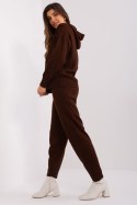 Spodnie Komplet Model BA-KMPL-2211.13P Dark Brown - Badu Hurtownia odzieży on-line, moda damska, bielizna i obuwie dla kobiet - 