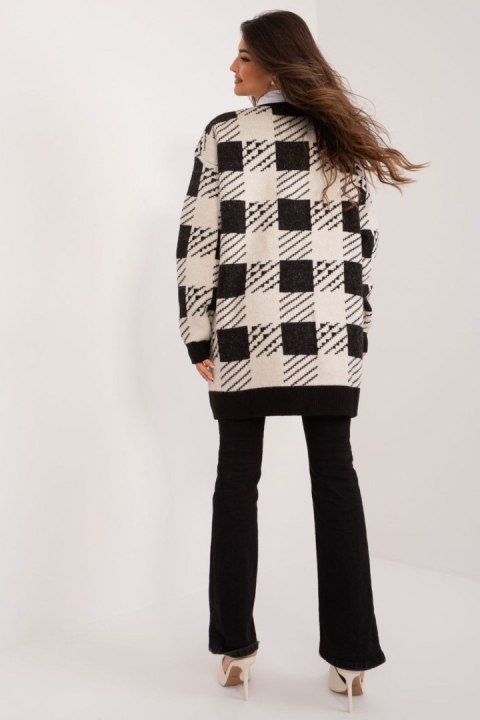 Sweter Damski Model BA-SW-0538.29 Black/Beige - Badu Sweter Damski Model BA-SW-0538.29 Black/Beige - Badu