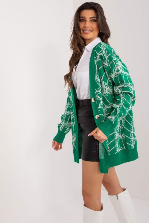Sweter Damski Model BA-SW-2040.78 Green - Badu Sweter Damski Model BA-SW-2040.78 Green - Badu