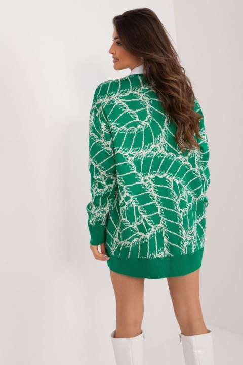 Sweter Damski Model BA-SW-2040.78 Green - Badu Sweter Damski Model BA-SW-2040.78 Green - Badu