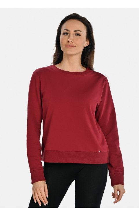 Bluza Damska Model Ellis 18102 Bordo - Teyli Bluza Damska Model Ellis 18102 Bordo - Teyli