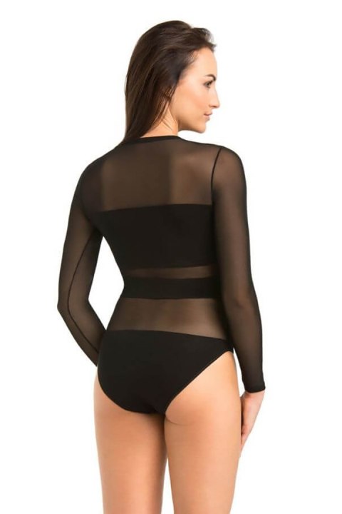 Body Model Stripy 2405 Black - Teyli Body Model Stripy 2405 Black - Teyli
