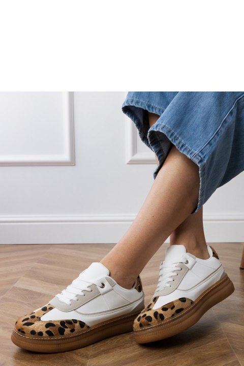 Buty Sportowe Model Meril PC2817 White - PRIMO Buty Sportowe Model Meril PC2817 White - PRIMO