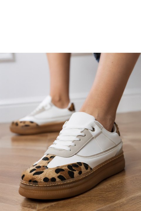 Buty Sportowe Model Meril PC2817 White - PRIMO Buty Sportowe Model Meril PC2817 White - PRIMO