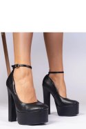 Czółenka Model Felida H8-217 Black Skóra - PRIMO