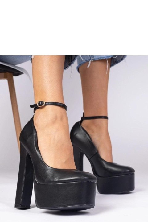 Czółenka Model Felida H8-217 Black Skóra - PRIMO Czółenka Model Felida H8-217 Black Skóra - PRIMO