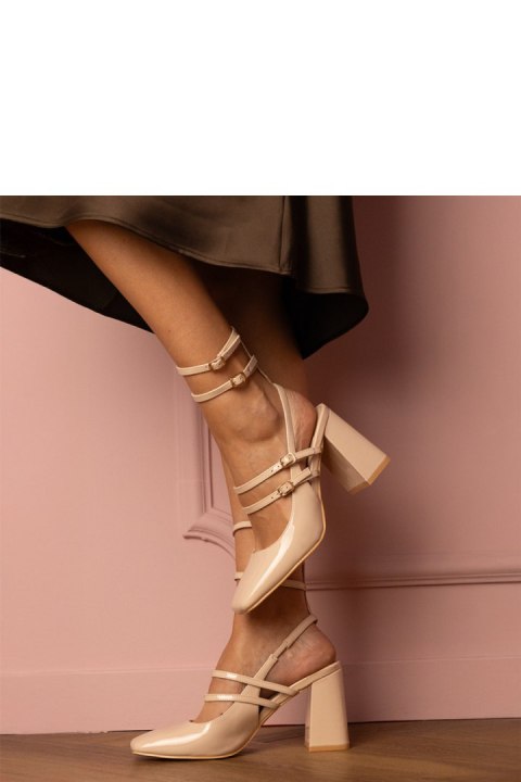 Czółenka Model Ferida H10045 Beige - PRIMO Czółenka Model Ferida H10045 Beige - PRIMO