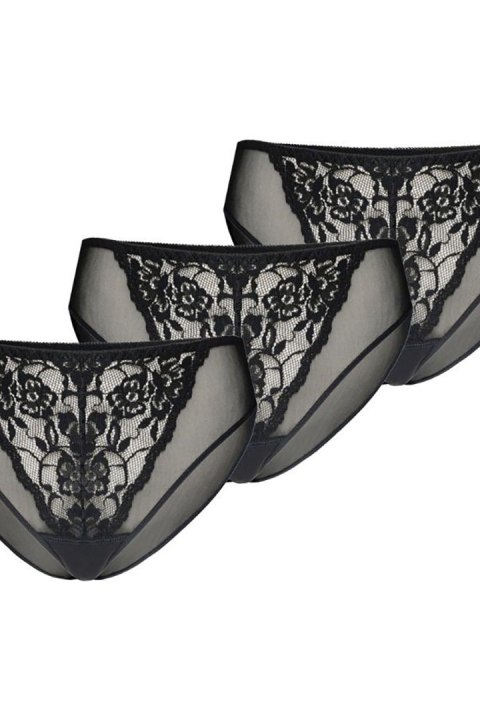 Figi Komplet figi Model Glamour 312-3 Black - Teyli Figi Komplet figi Model Glamour 312-3 Black - Teyli