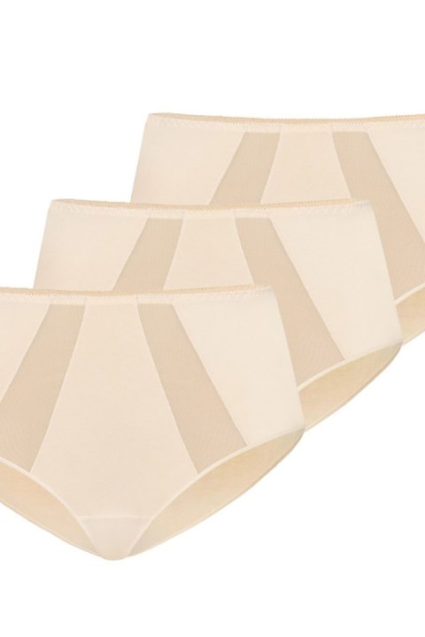 Figi Komplet figi Model Vicky 1125-3 Beige - Teyli Figi Komplet figi Model Vicky 1125-3 Beige - Teyli