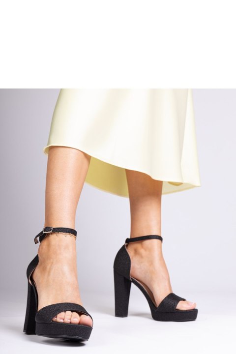Sandały Model Sandis KK51P Black - PRIMO Sandały Model Sandis KK51P Black - PRIMO