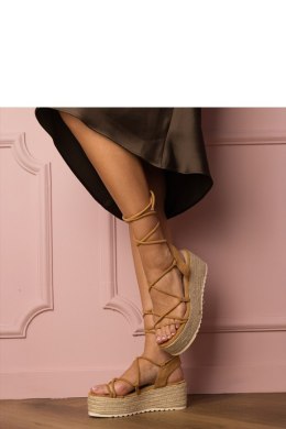 Sandały Model Sarento R126P Brown - PRIMO