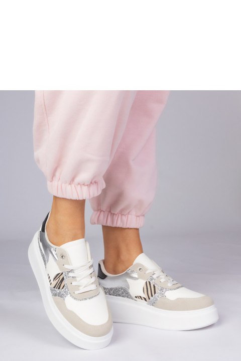 Buty Sportowe Model Bertula RA2152 Beige - PRIMO Buty Sportowe Model Bertula RA2152 Beige - PRIMO