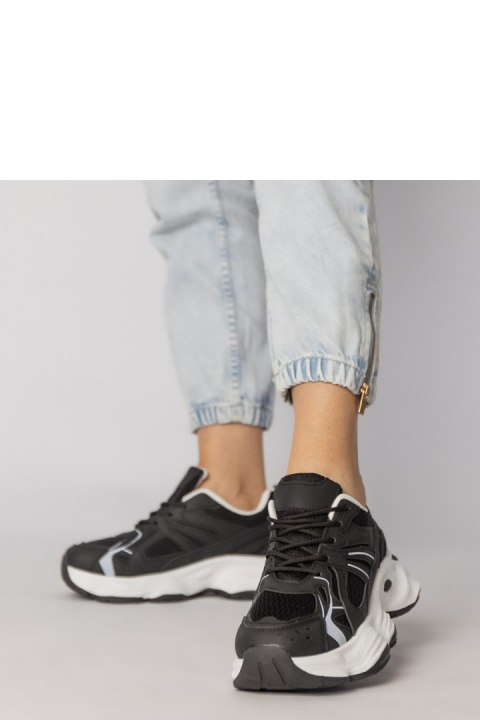 Buty Sportowe Model Klarris PC2811 Black - PRIMO Buty Sportowe Model Klarris PC2811 Black - PRIMO
