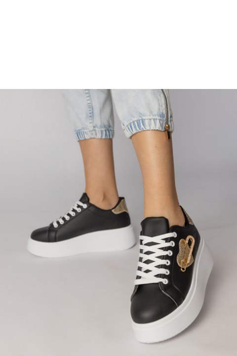 Buty Sportowe Model Lerisol 8919 Black - PRIMO Buty Sportowe Model Lerisol 8919 Black - PRIMO