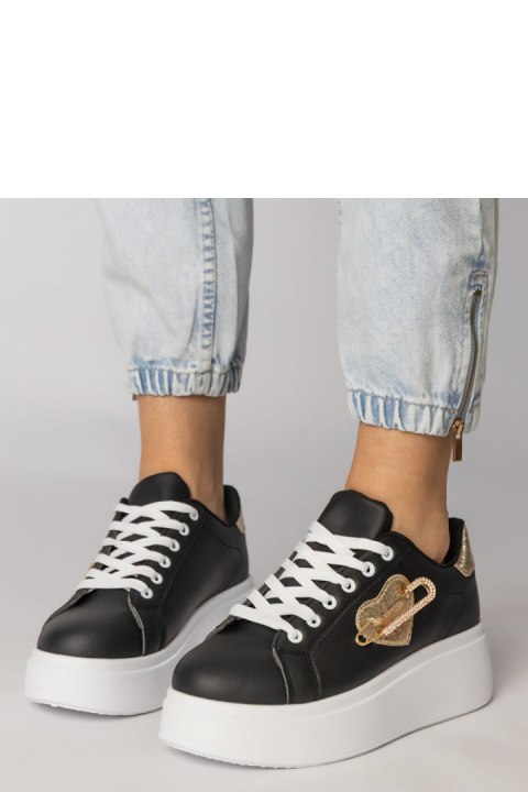 Buty Sportowe Model Lerisol 8919 Black - PRIMO Buty Sportowe Model Lerisol 8919 Black - PRIMO