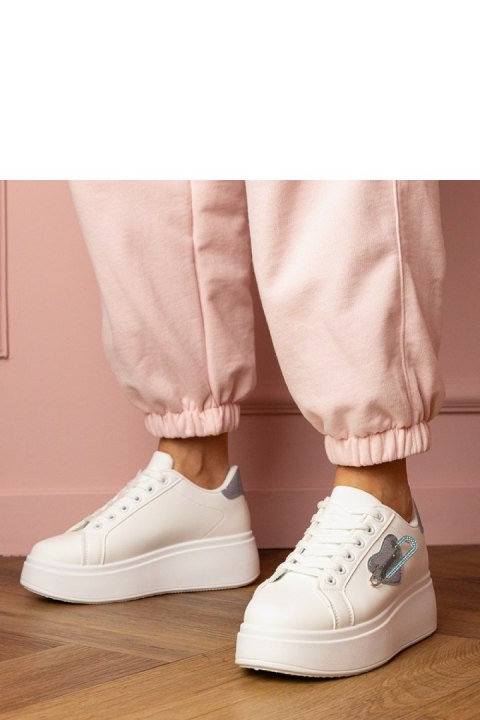 Buty Sportowe Model Lerisol 8919 White/Blue - PRIMO Buty Sportowe Model Lerisol 8919 White/Blue - PRIMO